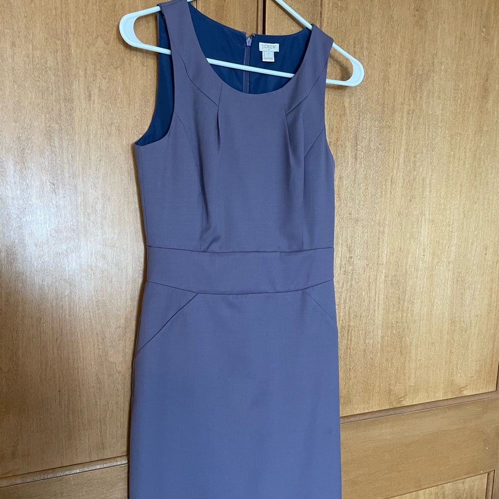 J Crew Suiting lined Shift Dress - NWOT